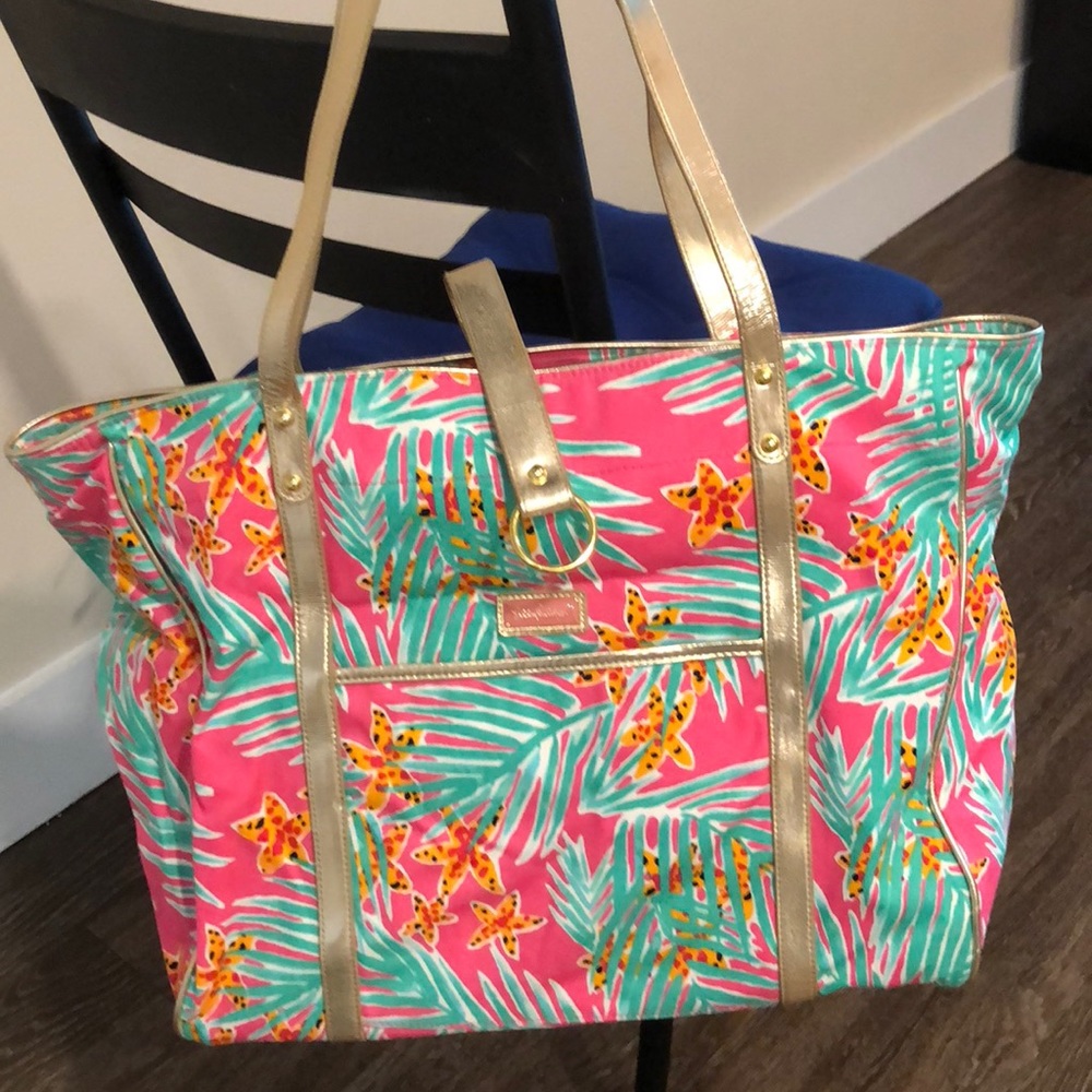 Lilly Pulitzer weekender bag